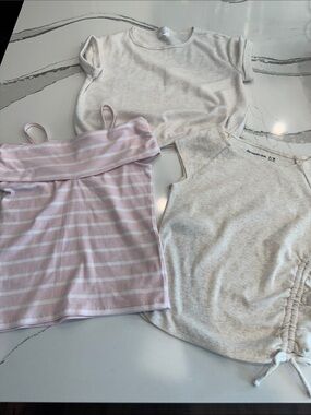 Abercrombie Kids Girls Short Sleeve Tops Size 9/10